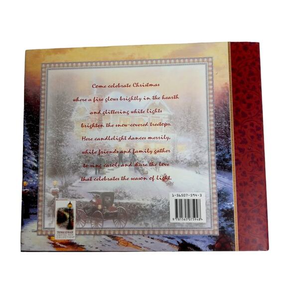 I'll Be Home for Christmas Painter of Lights Thomas Kinkade Lighted Path Book - Picture 2 of 15